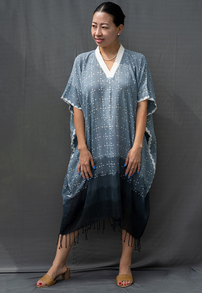 Tie Dye Bandhini Kaftan