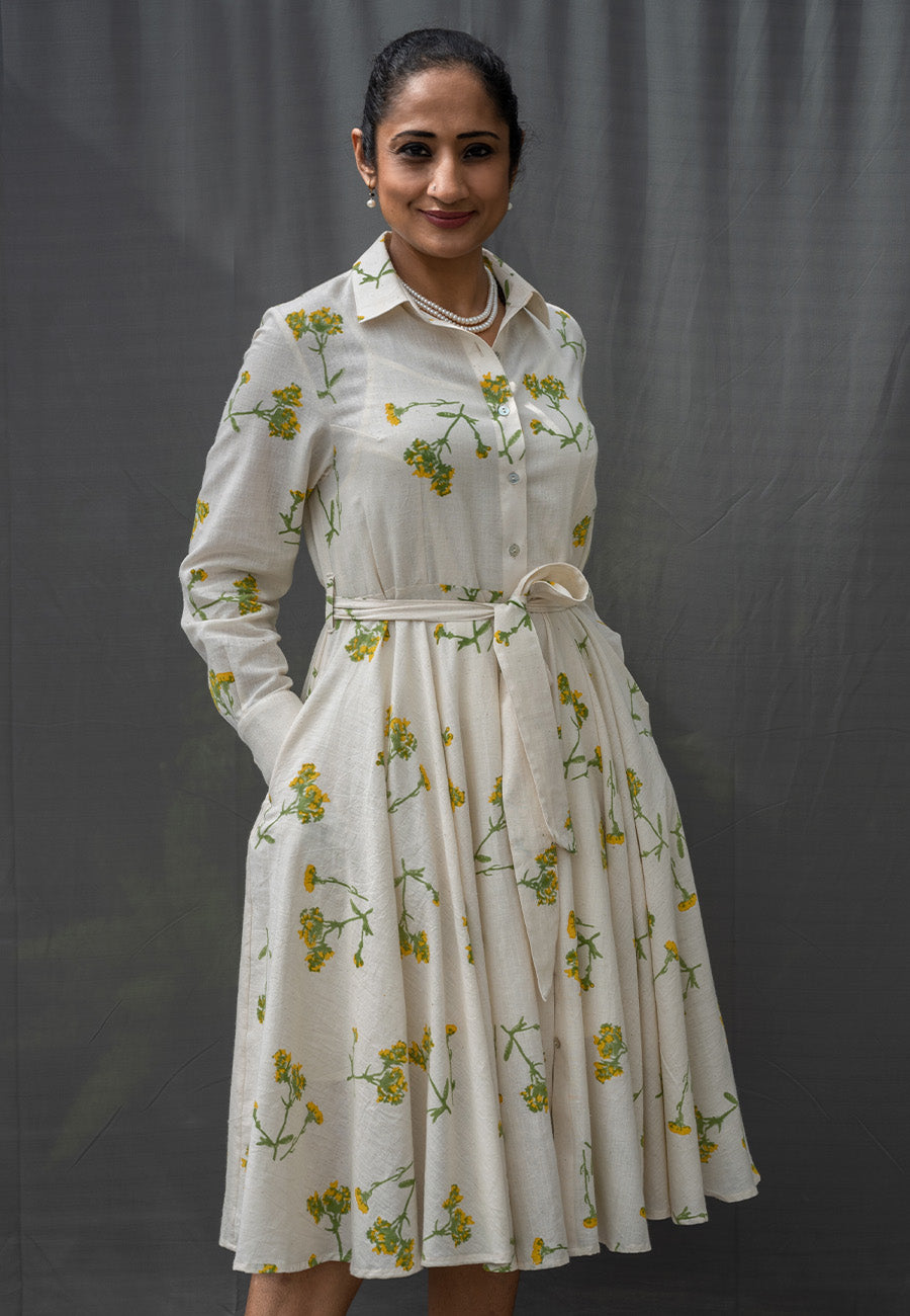 Botanic Print Kathi Dress