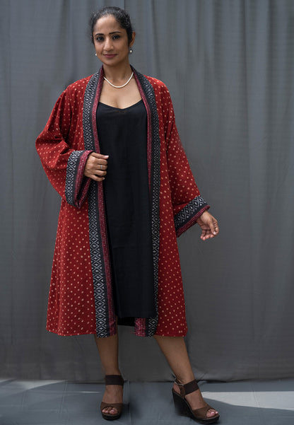 Ajrakh Kimono Jacket